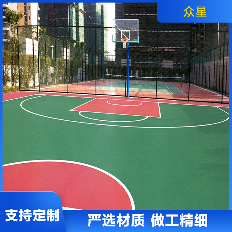 固原市学校塑胶跑道篮球场硅PU - 哪里好